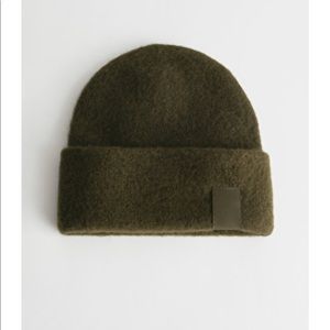 Fuzzy Wool Blend Beanie